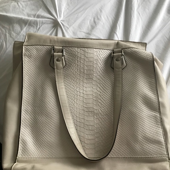 SOLD Cream-colored Coach Tote Bag - Picture 7 of 7
